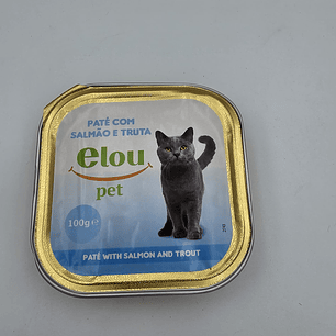 Paté Elou de gato salmão / Truta 100 gr