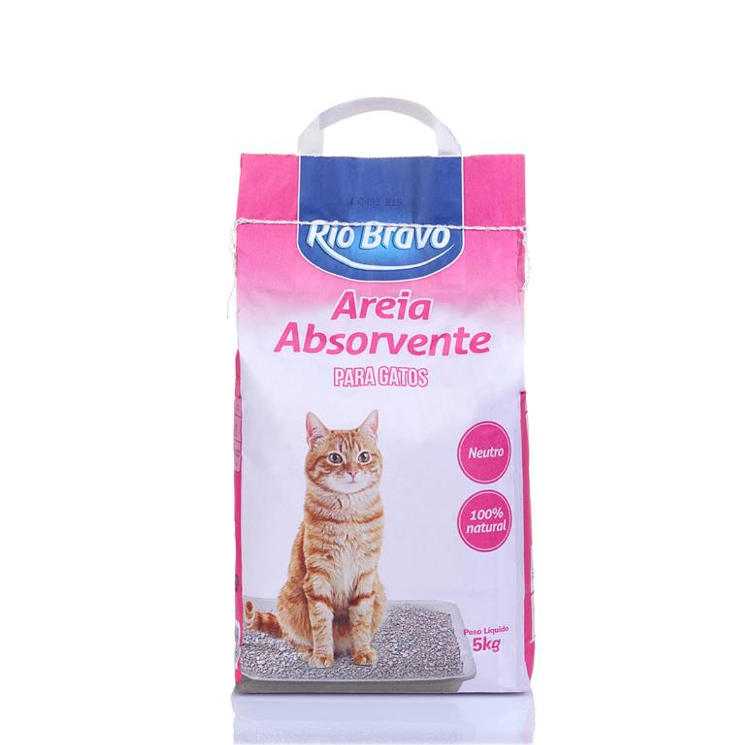 Areia de gato Rio Bravo 5 Kg 1