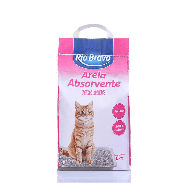 Areia de gato Rio Bravo 5 Kg 1
