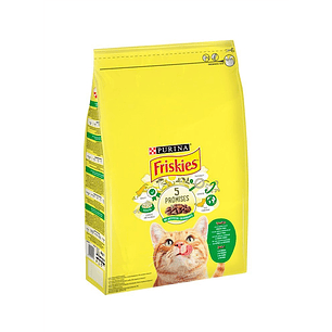 Ração de gato Friskies adulto coelho e frango 4 Kg