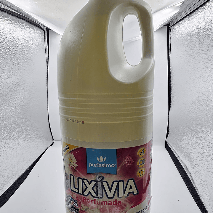 Lixívia puríssimo perfumada 4L 1