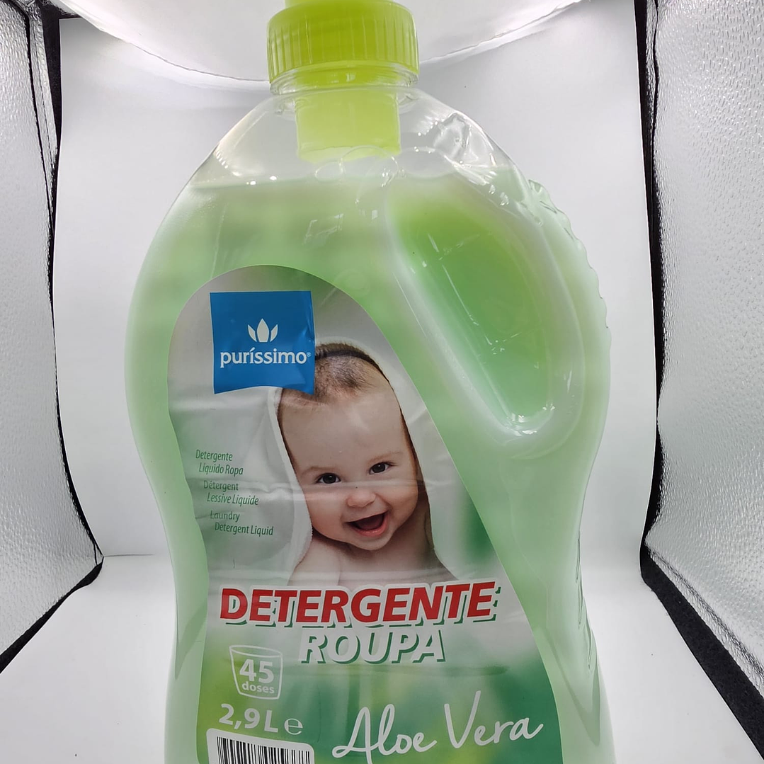 Detergente roupa líquido puríssimo 45 doses Aloe vera 1