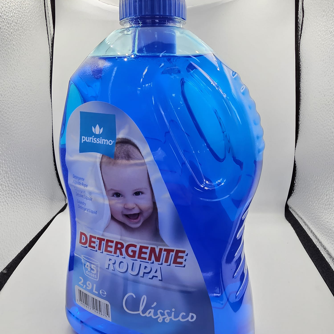Detergente da roupa líquido puríssimo 45 doses clássico 1