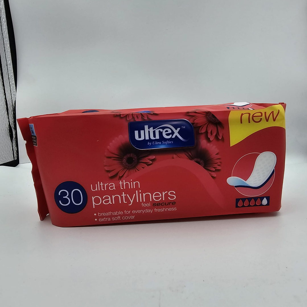 Pensos higiénicos diários ultra thin  Ultrex  30 un  1