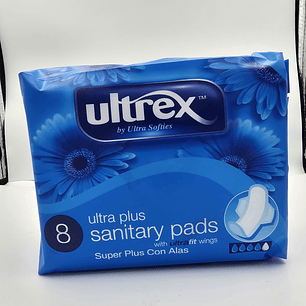 Pensos higiénicos Ultrex ultra plus 8 un com abas
