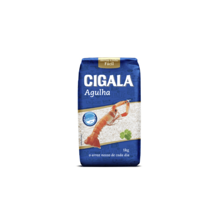 Arroz cigala agulha 1kg 1