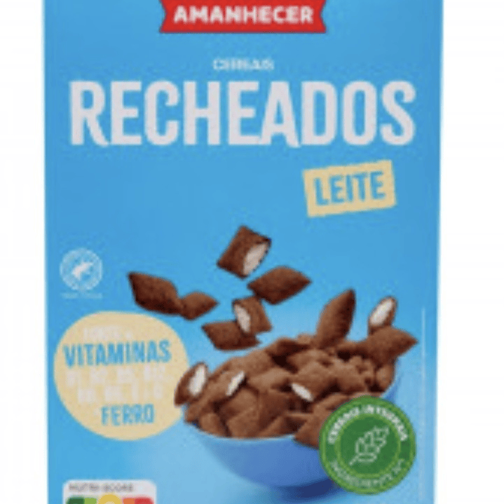 Cereais recheados leite Amanhecer 500g 1