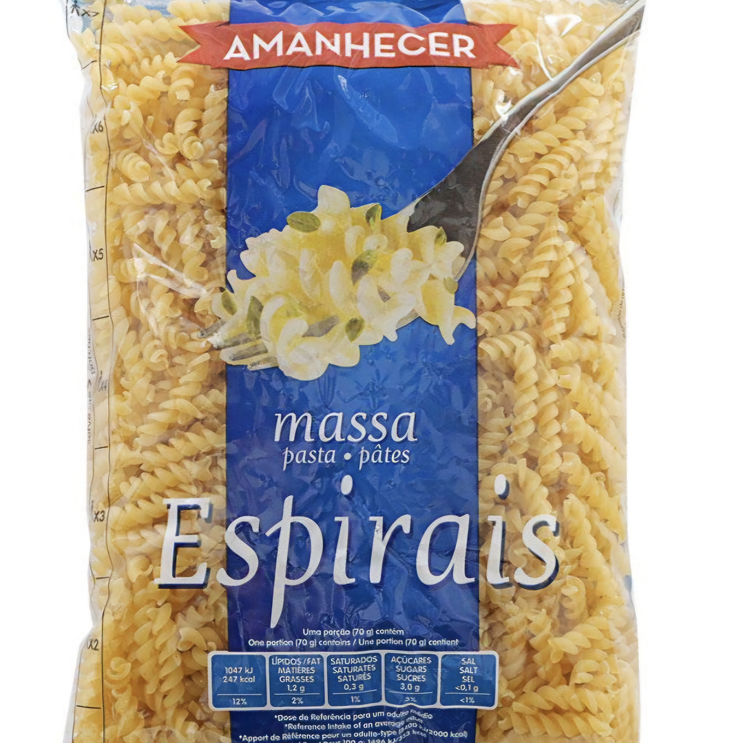 Massa espirais Amanhecer 500g  1