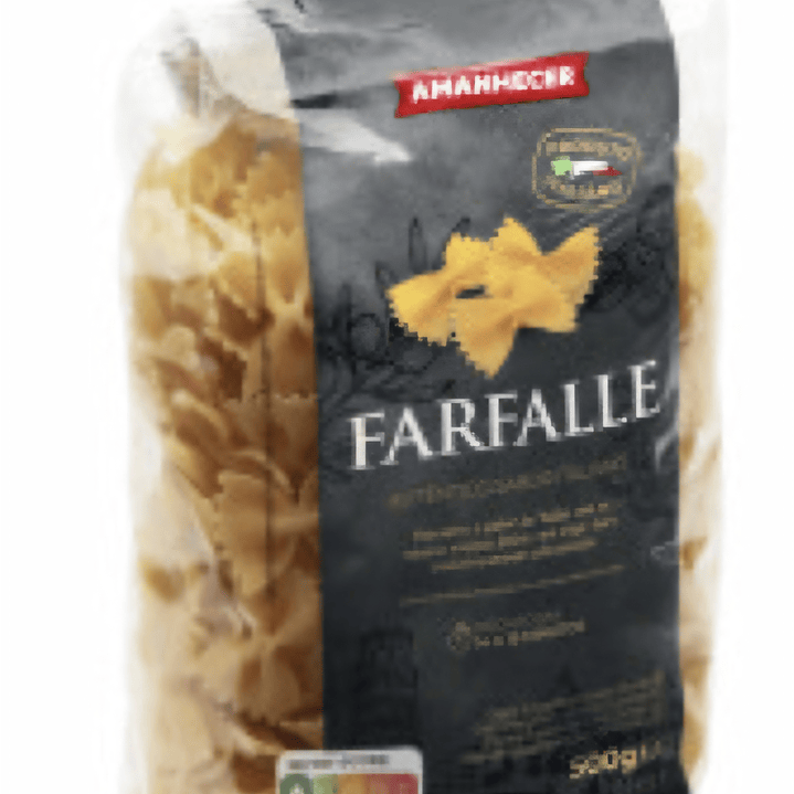 Massa farfalle Amanhecer 500g  1