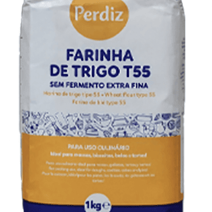 Farinha de trigo T55 Perdiz 1kg 