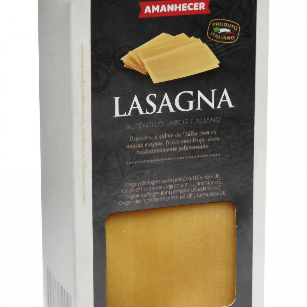 Massa Lasanha Amanhecer 500g  1