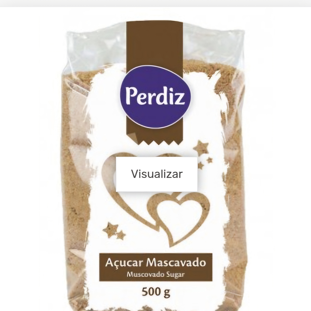 Açúcar mascavado 500g Perdiz  1