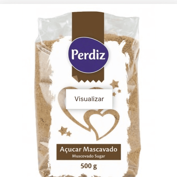 Açúcar mascavado 500g Perdiz  1