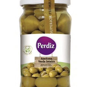Azeitona verde inteira 210g Perdiz 