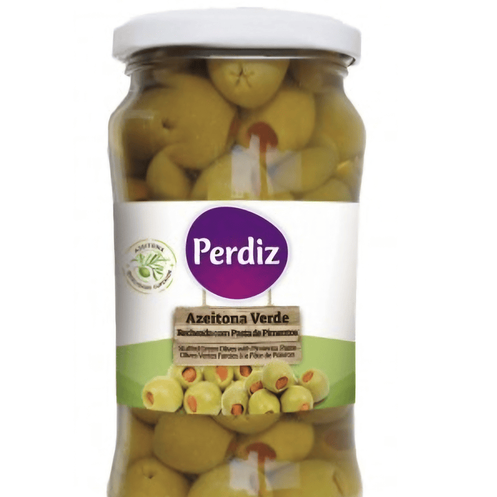 Azeitona verde recheada c/Pimento 200g 1