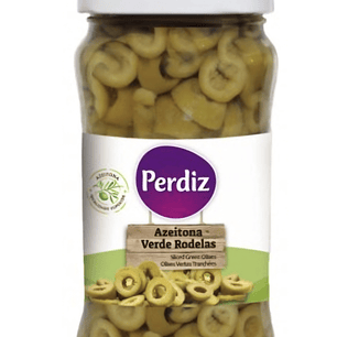 Azeitona verde rodelas 165g Perdiz 