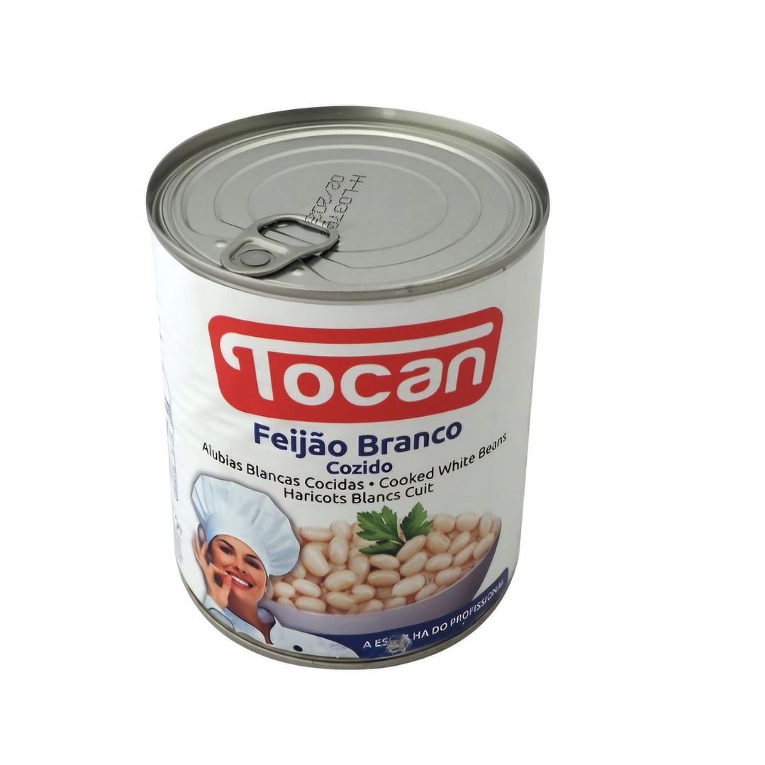 Feijão branco 850g tocan 1