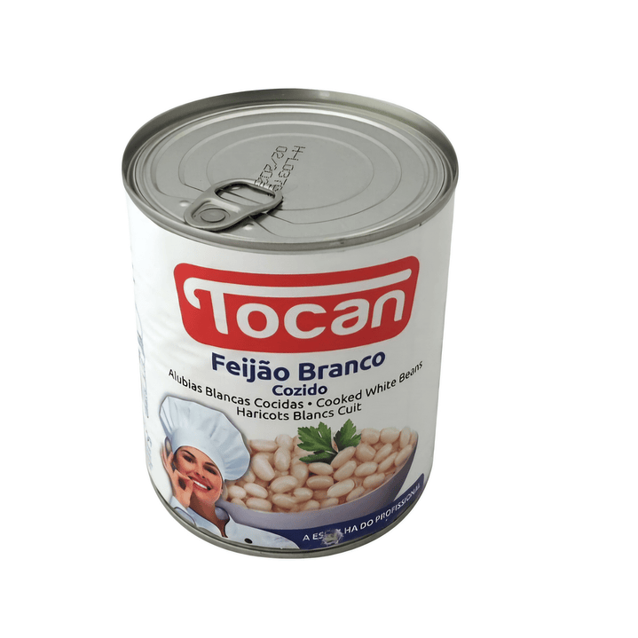 Feijão branco 850g tocan 1