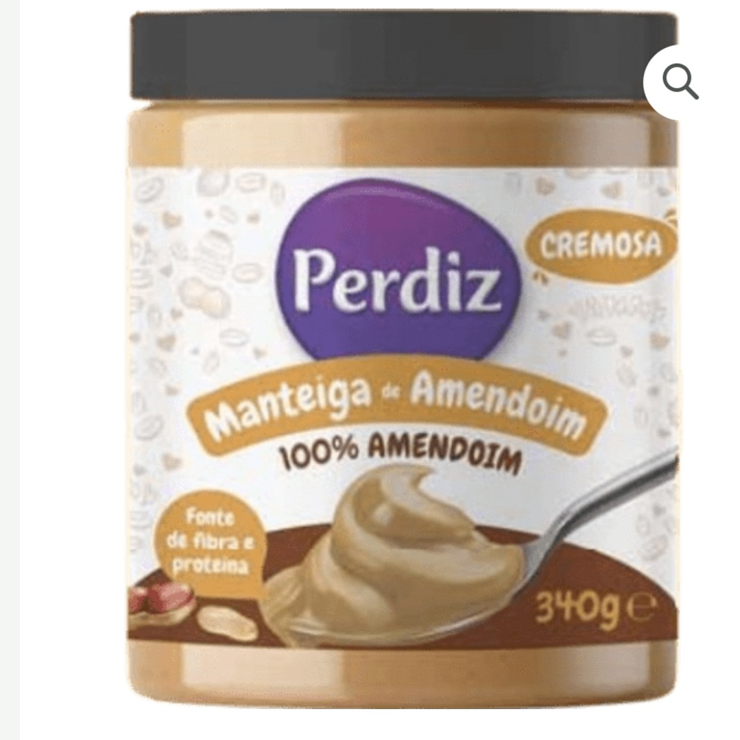 Manteiga amendoim cremosa 340g Perdiz  1
