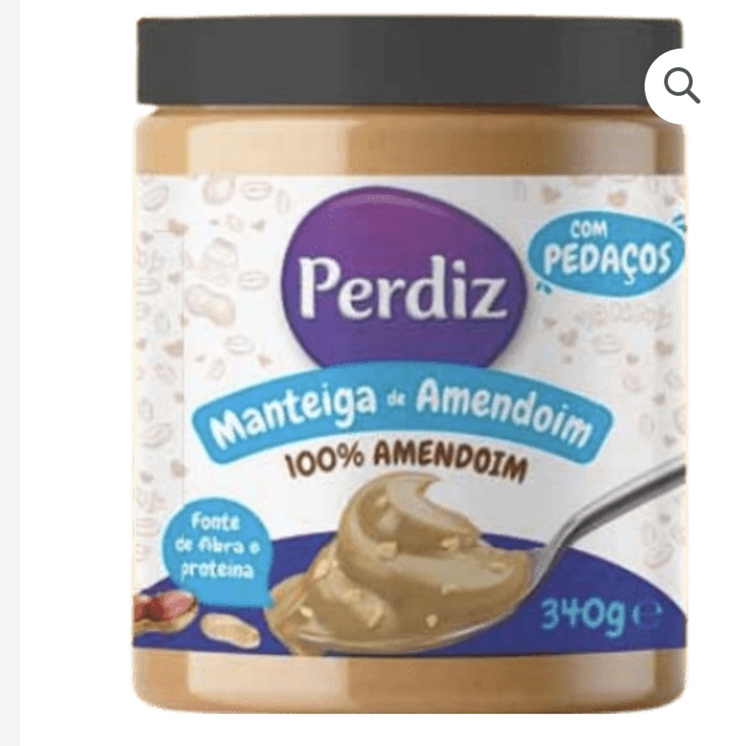 Manteiga de amendoim com pedaços 340g Perdiz  1