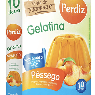 Gelatina pêssego 170g Perdiz 