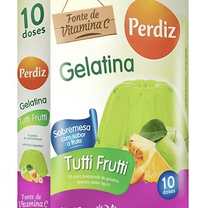 Gelatina tutti frutti 170g Perdiz  1