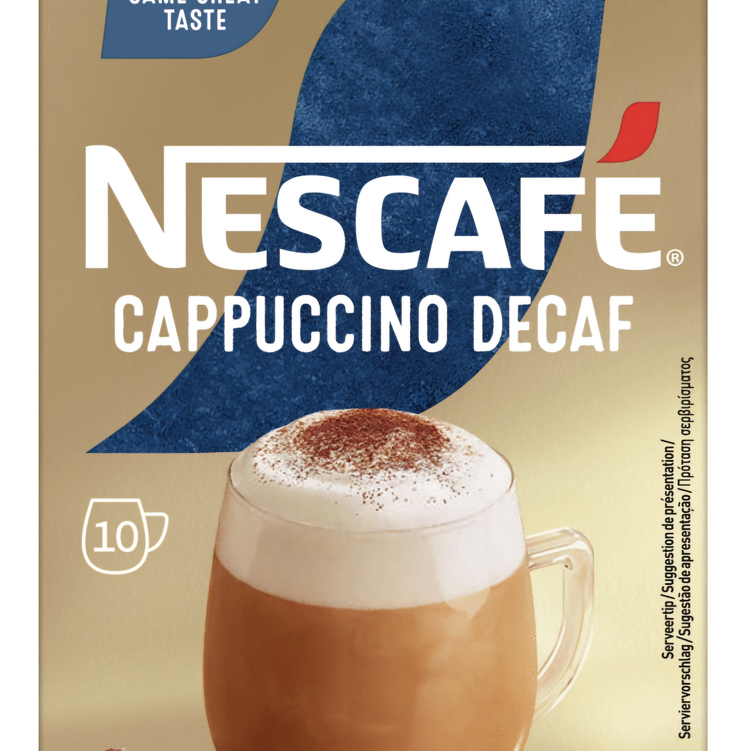 Nescafe cappuccino descafeinado 10saq  1