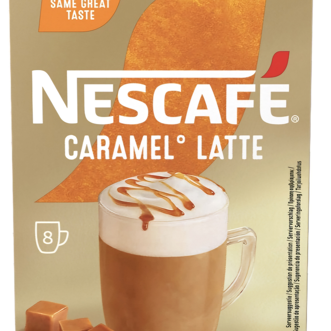Nescafe cappuccino caramelo leite 8saq  1