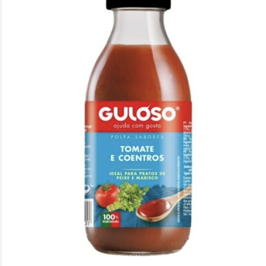 Polpa tomate com coentros 500ml  1