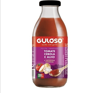 Polpa tomate guloso com cebola e alho 500ml 