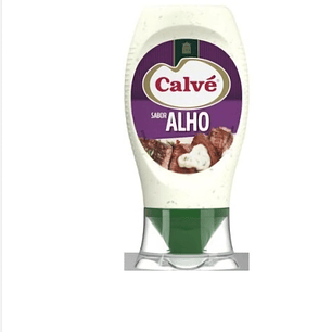 Molho alho calve 250g top down 