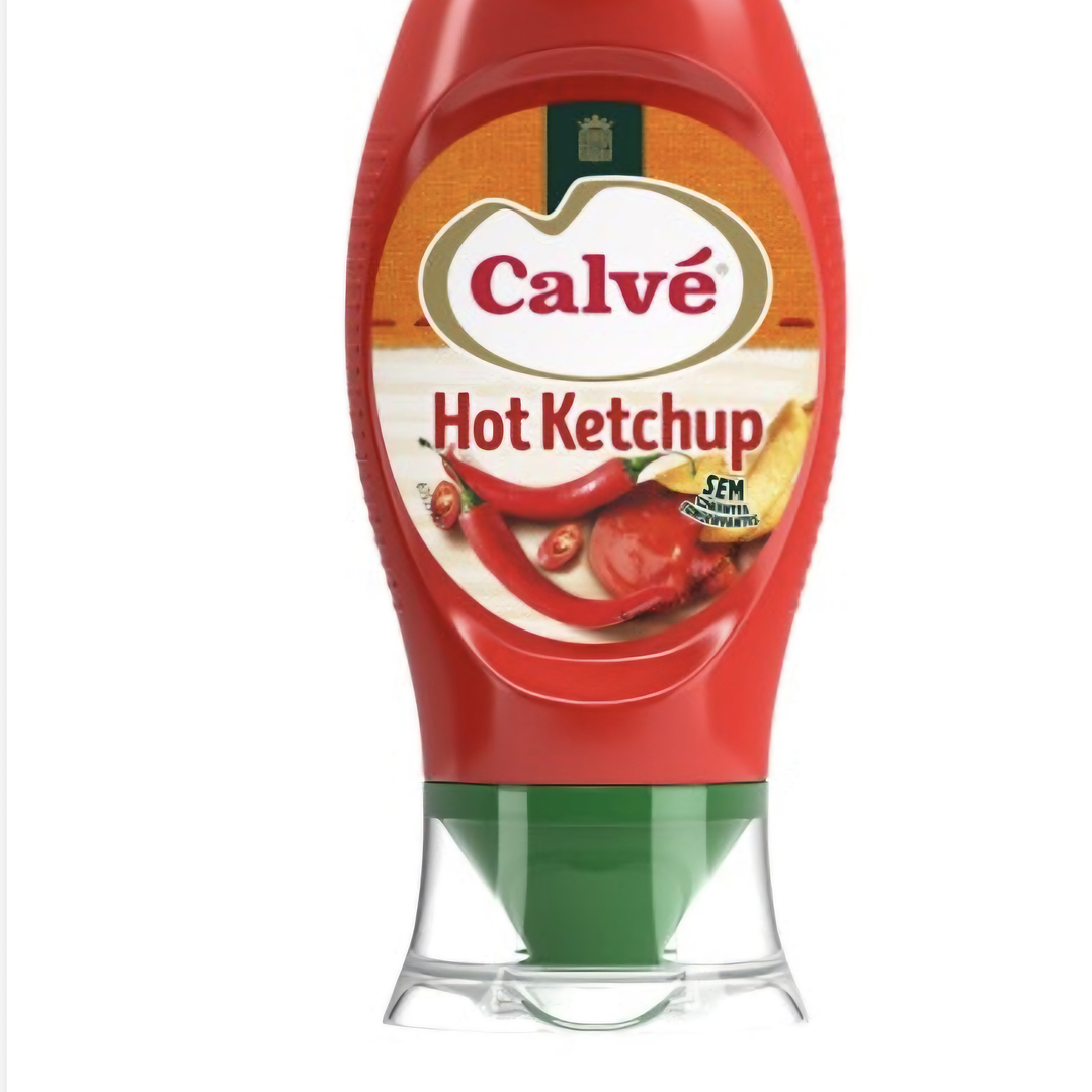 Ketchup hot 275g top down  1