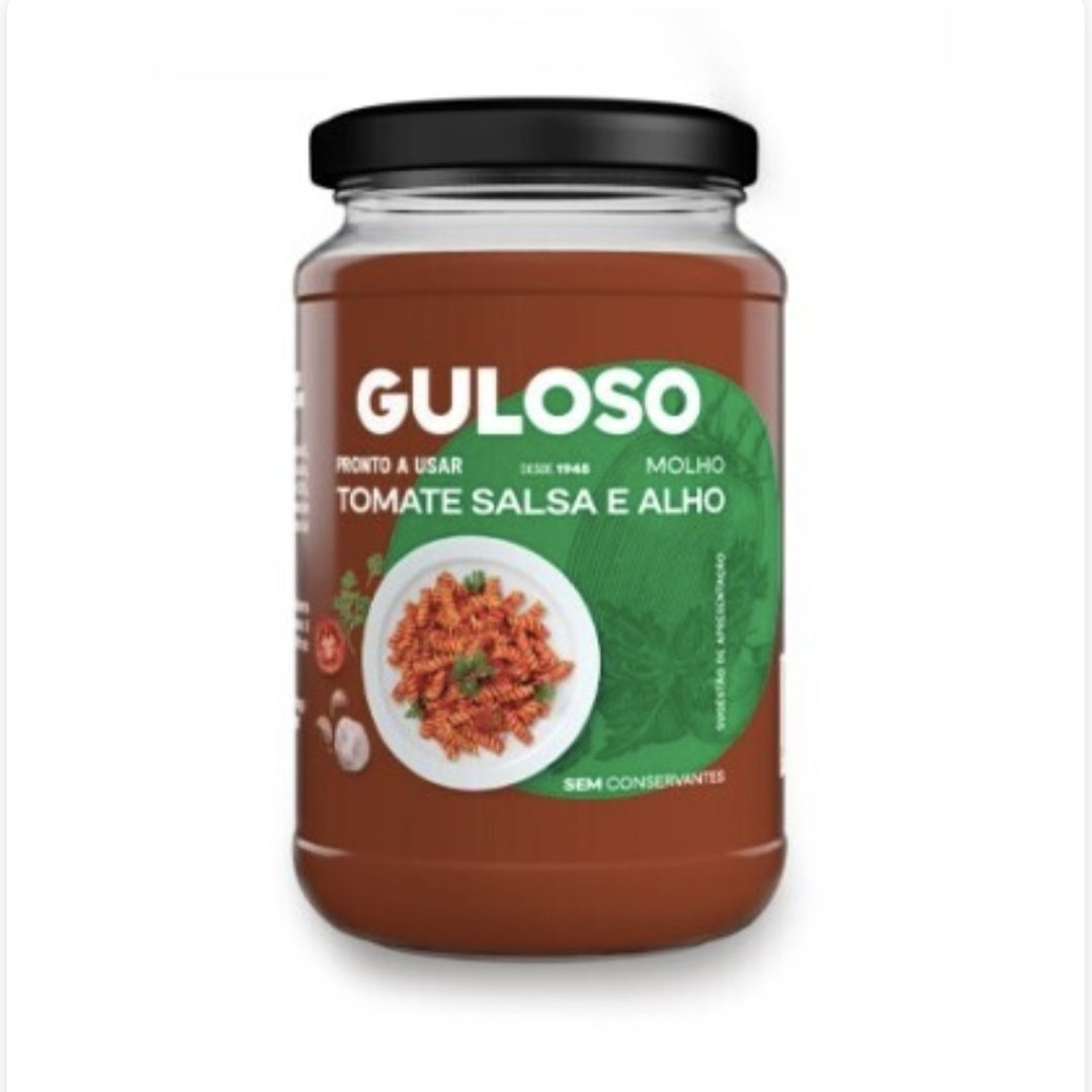 Molho guloso tomate, salsa e alho 350g  1