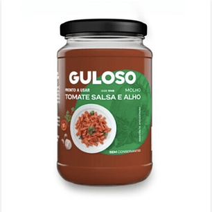 Molho guloso tomate, salsa e alho 350g 