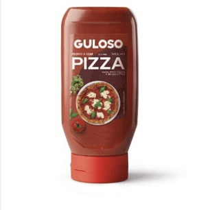 Molho guloso pizza 440g top down 