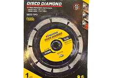 Disco diamanteado segmentado 4-1/2