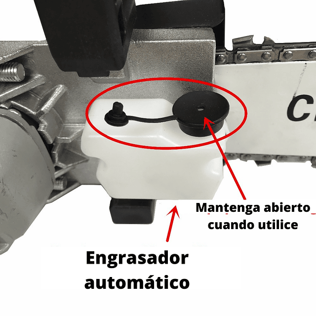 Kit Motosierra Adaptador Para Esmeril Galletero Motosierra 12"