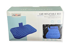 Colchón Cama Inflable Con Compresor 12v 2 Almohadas Para Auto