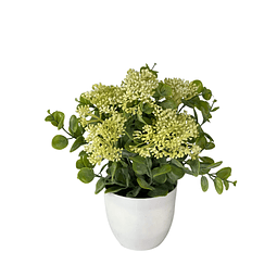 Planta Artificial Hortensia en Maceta 23cm alto