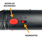 Raqueta Mata Insectos Eléctrica Gecko Recargable 220V 6