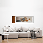 Cuadro Decorativo Abstracto con Recubrimiento en Resina 120 x 40 2