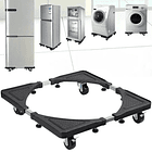 Base Multiuso Ajustable Lavadora Secadora Refrigerador Rueda