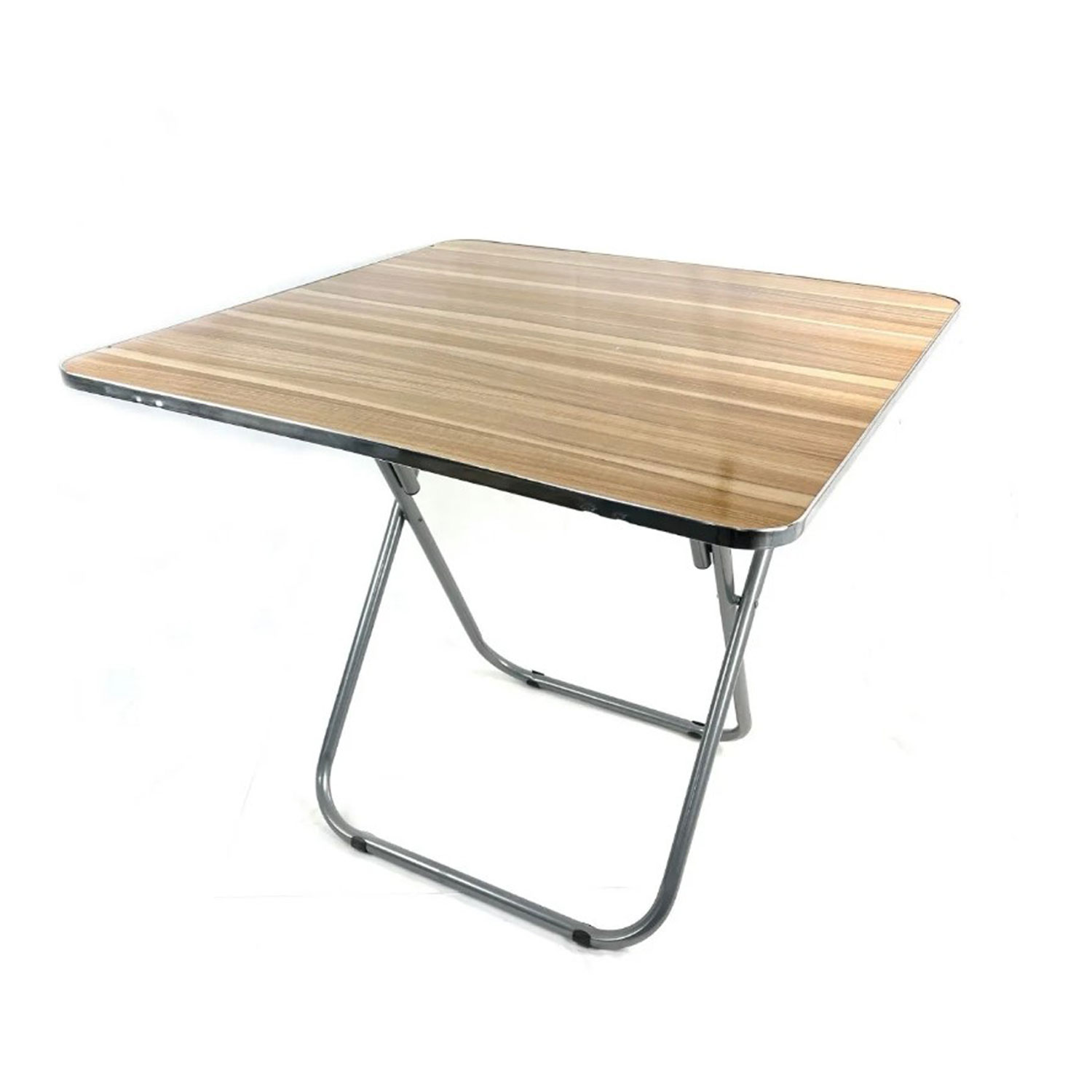 Mesa plegable para escritorio de madera.