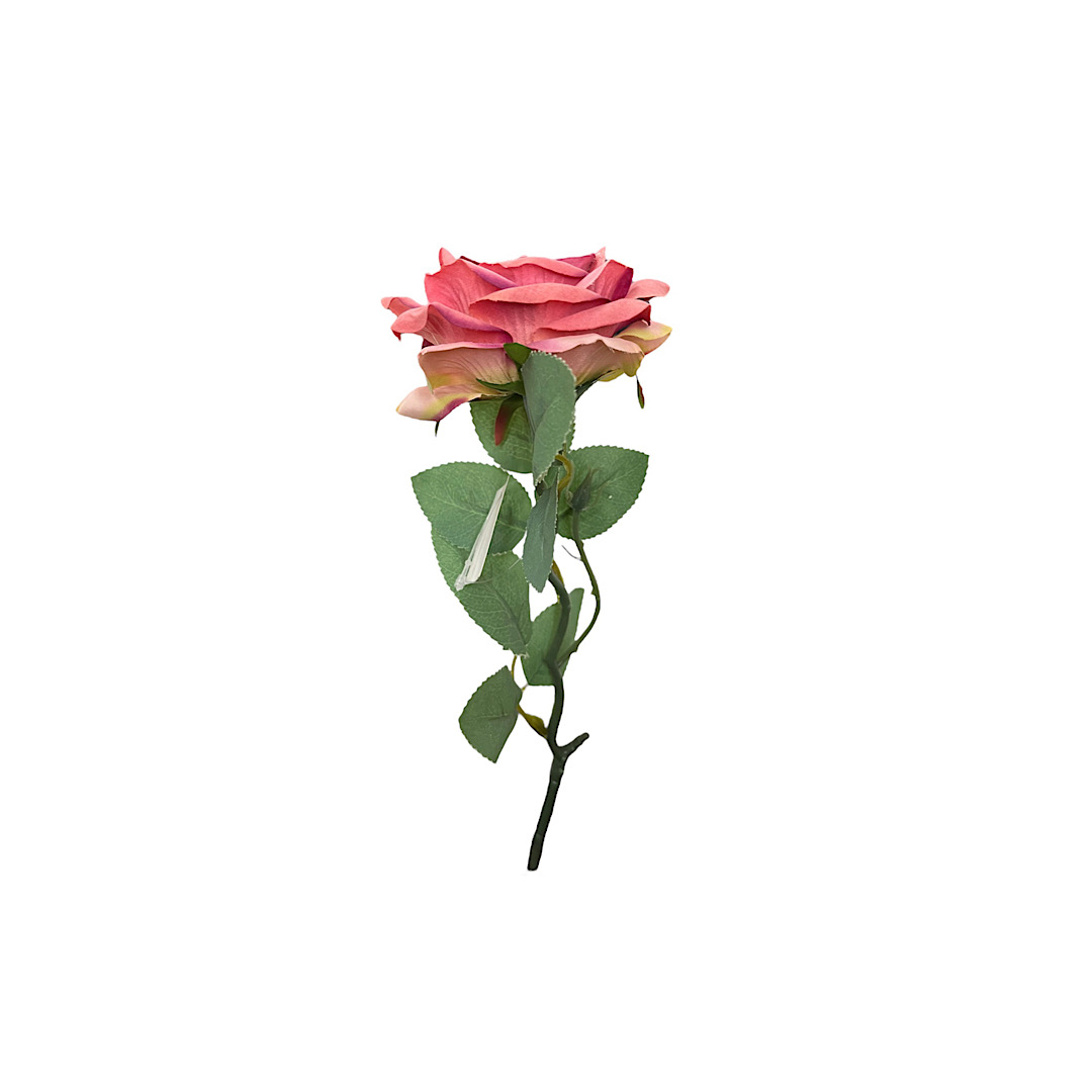 Paquete de 6 Ramos De Rosa Artificial, Ramo de Rosas Artificiales Para  Decoración, Regalo o Para Arreglos Florales, Ramo de Flores de Distintos  Colores, Blanco, Rosa y Rojo, Ramo con Medida de