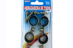 Set De Abrazaderas De Tubo Doble 16mm 