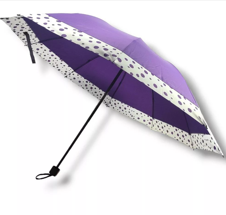 Paraguas Plegable High Quality 10 Varillas 115 Cm Varios Col
