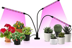 Lampara cultivo para plantas de 3 luces