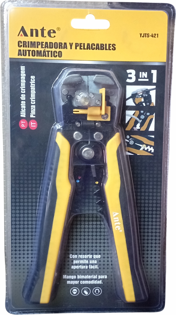 Pinza Crimpeadora Rj 45 Corta Pela Crimpea Intellinet