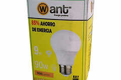 Ampolletas LED de 9 Watts Iluminación Eficiente