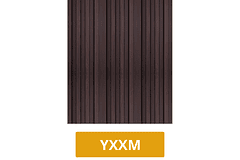 Panel de PVC tipo madera 22.8 cm x 290 cm Nogal